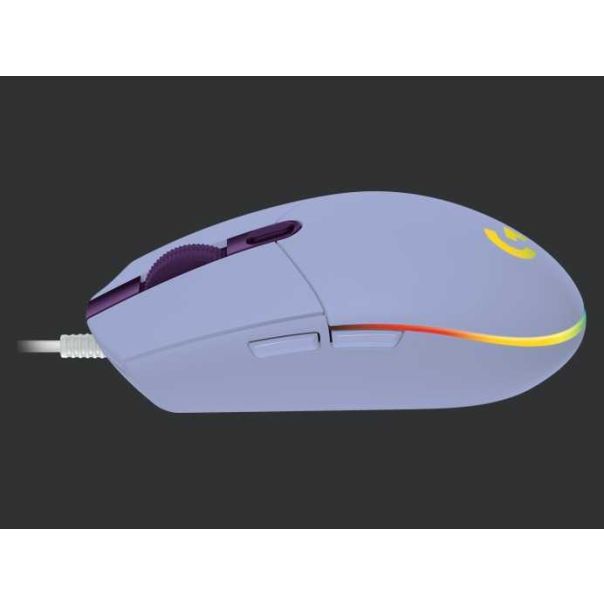 LOGITECH Gaming miš G102 Lightsync USB, ljubičasta - 5099206089822