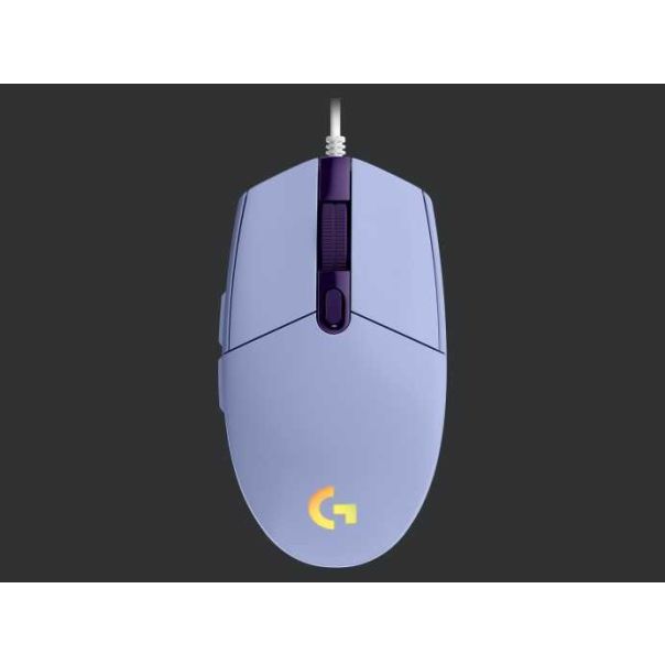 LOGITECH Gaming miš G102 Lightsync USB, ljubičasta - 5099206089822