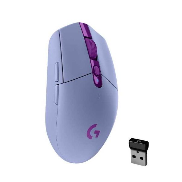 LOGITECH Gejmerski miš LIGHTSPEED G305 ljubičasti - 5099206092853