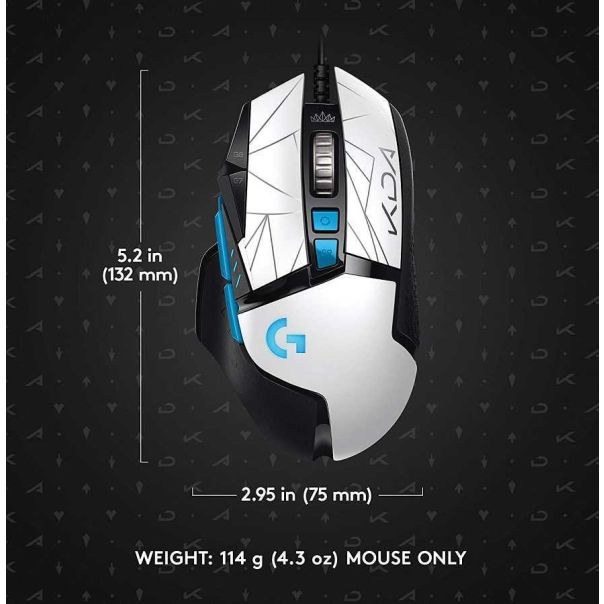 LOGITECH Gaming miš G502 HERO League of Legends - 5099206094642