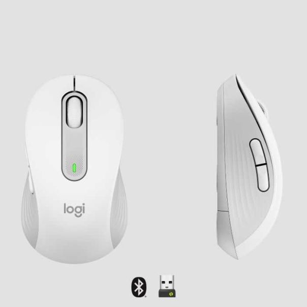 LOGITECH Bežčni miš M650, beli - 044419