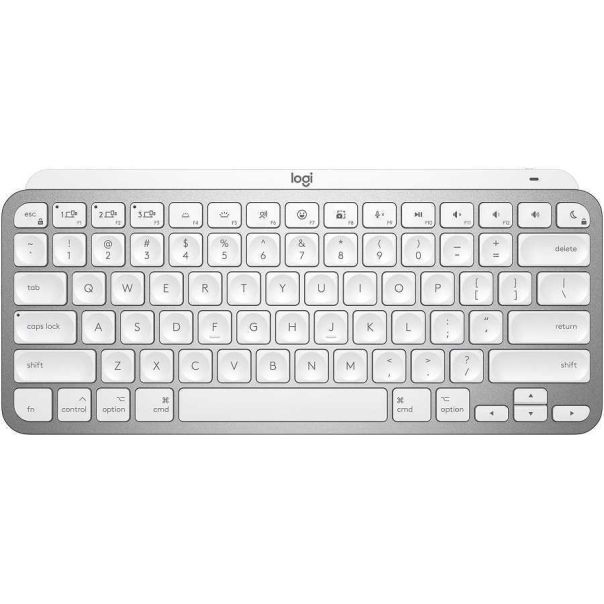 LOGITECH Bežična tastatura MX Keys Mini US, svetlo siva - 5099206099036