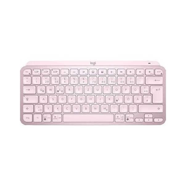 LOGITECH Bežična tastatura MX Keys Mini US, roza - 5099206099043