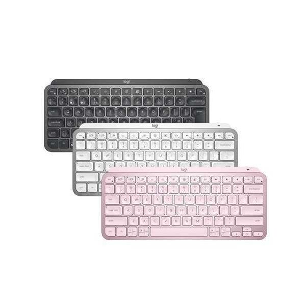 LOGITECH Bežična tastatura MX Keys Mini US, roza - 5099206099043