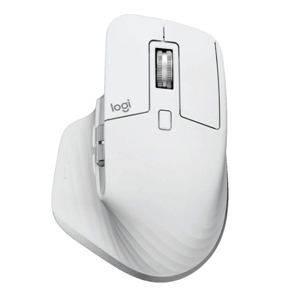 LOGITECH MX Master 3S Performance Wireless Mouse Pale Grey - 5099206103733