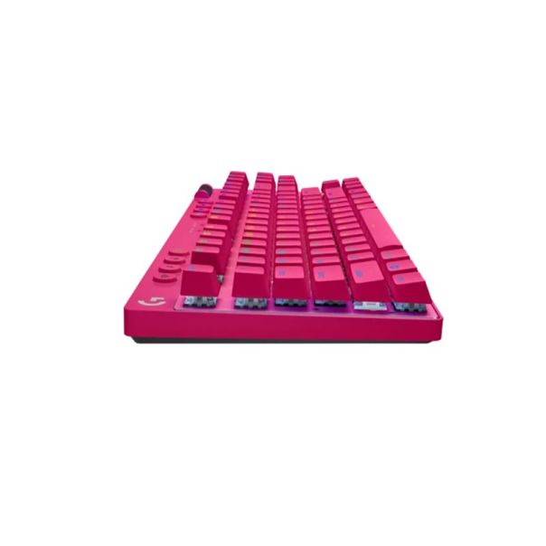 LOGITECH G PRO X TKL Lightspeed Gaming Keyboard, Pink, US, BT Tactile - EP1897118