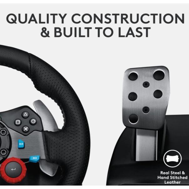 LOGITECH G29 Driving Force Gaming Racing Wheel + A10 Headset - EP3097592