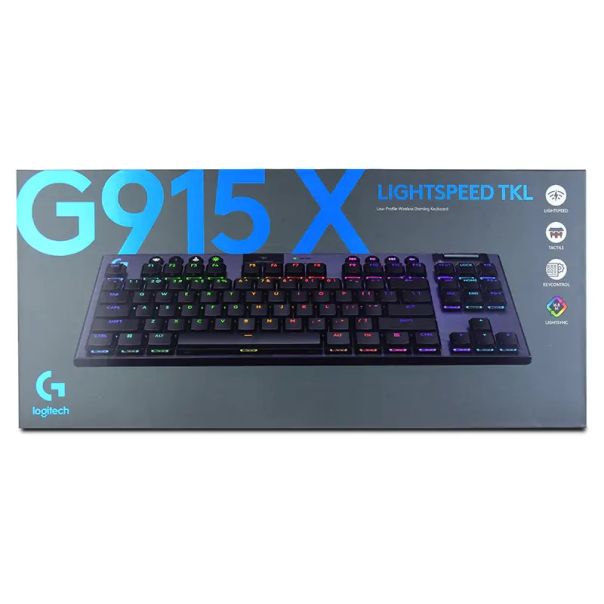 LOGITECH G915 X Low Profile Wired Gaming Keyboard Black - US - EP3058239