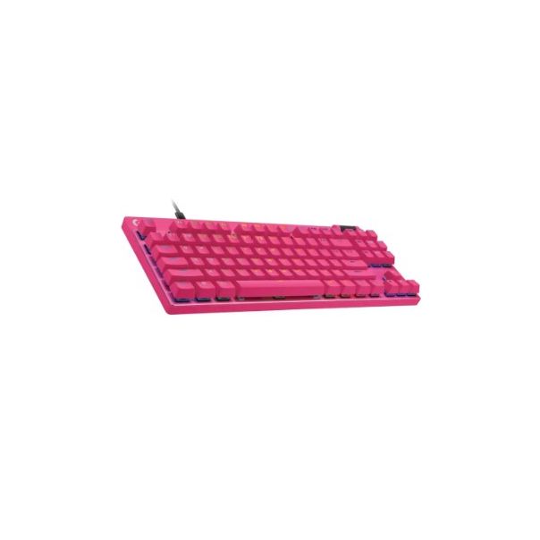 LOGITECH G PRO X TKL Rapid Gaming Keyboard, Pink, US - EP2839054