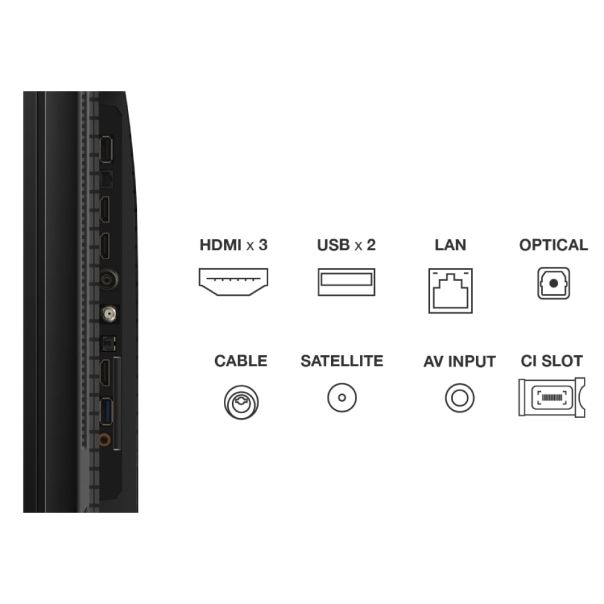 TCL Televizor 50C655, Ultra HD, Google TV Smart - 50C655