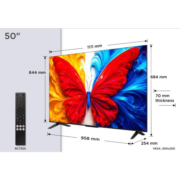 TCL Televizor 50S5L, Full HD, QLED, Android TV - EP3203305