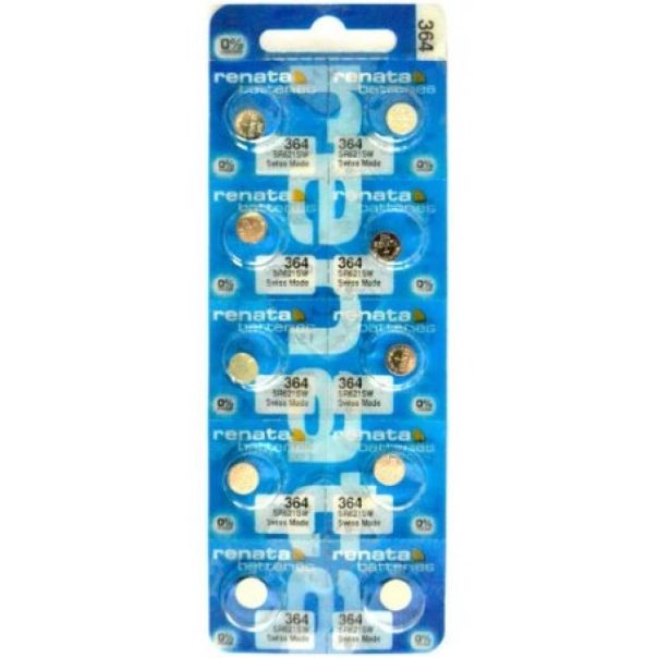 RENATA Baterija 364 1,55V Srebro oksid, 1kom - 43613