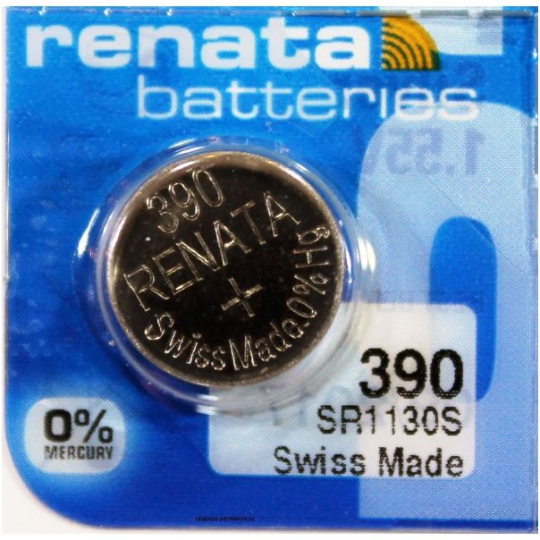 RENATA Baterija 390 1,55V Srebro oksid, 1kom - 43612