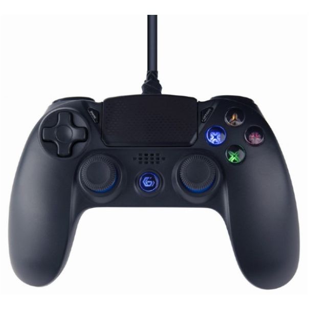 GEMBIRD JPD-PS4U-01 USB 2.0 analog vibration gamepad, PlayStation 4 / PC - 43694