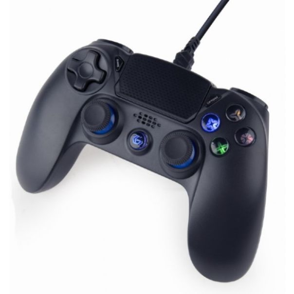 GEMBIRD JPD-PS4U-01 USB 2.0 analog vibration gamepad, PlayStation 4 / PC - 43694
