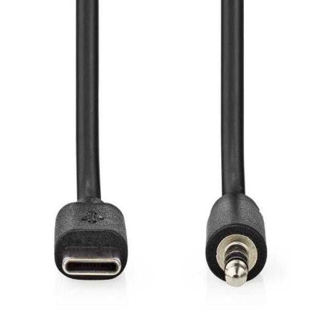 NEDIS Adapter kabl, USB-C muški na 3.5mm muški, CCGP65950BK10, 1m - 43708