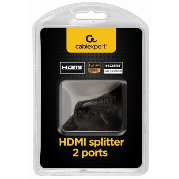GEMBIRD HDMI spliter aktivni, DSP-2PH4-03, sa 1 na 2 port-a - 17460