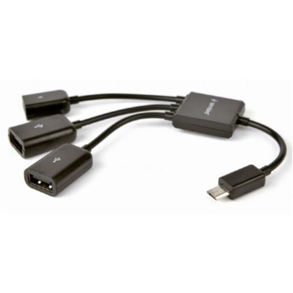 GEMBIRD Adapter, 2xUSB na Micro USB, UHB-OTG-02 OTG - 16639