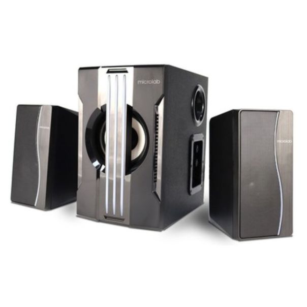 MICROLAB G200BT Aktivni zvucnici 2.1 25W (15W, 2x5W) 3,5mm, SD, USB, FM, Bluetooth, daljinski, LED - 43732