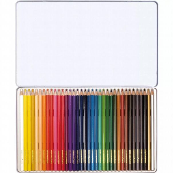 EBERHAR FABER Drvene boje, metalna kutija, set 1/36 514836 - 514836