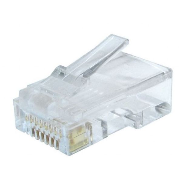 GEMBIRD LC-8P8C-002/10 CAT6 Modular plug 8P8C 30u gold plated RJ45, 10 u pak /CENA PO PAKOVANJU - 43831