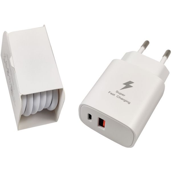 GEMBIRD Punjač brzi, USB + Type C konektor,25W, NPA-AC44 - 43862
