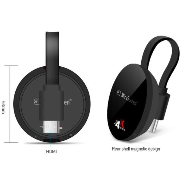 GEMBIRD MIRACAST DLNA & airplay, GMB-MiraScreen-4K - 43864