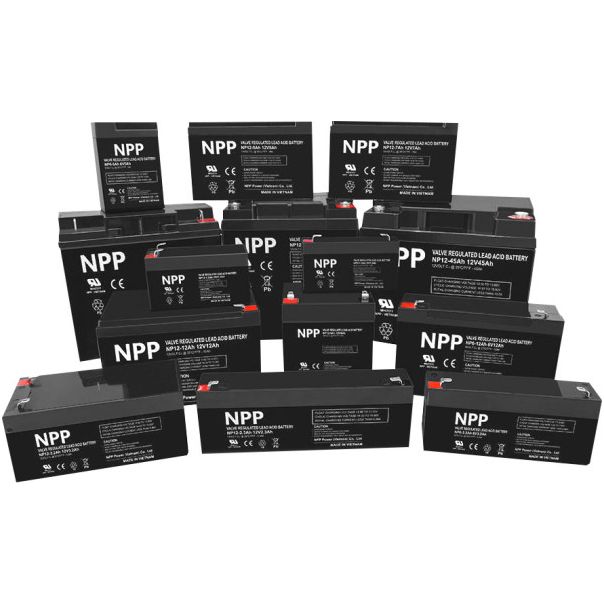 NPP NP12V-12Ah, AGM BATTERY, C20=12AH - 43871