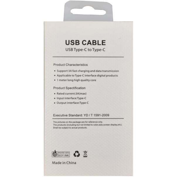 GEMBIRD Kabl USB-C na USB-C, USB3.0, CCP-AMCM-AMCM-1.0b, 1m, crna - 43861