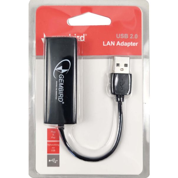 GEMBIRD NIC-U6 USB 2.0 to Fast Ethernet LAN adapter mrezna kartica - 20047