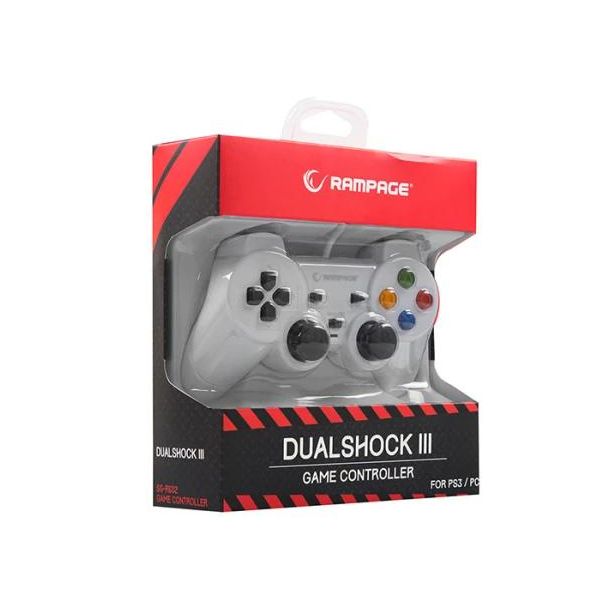 RAMPAGE Gamepad USB SG-R602 PS3/PC 1.8m beli 30493 - EP3098031