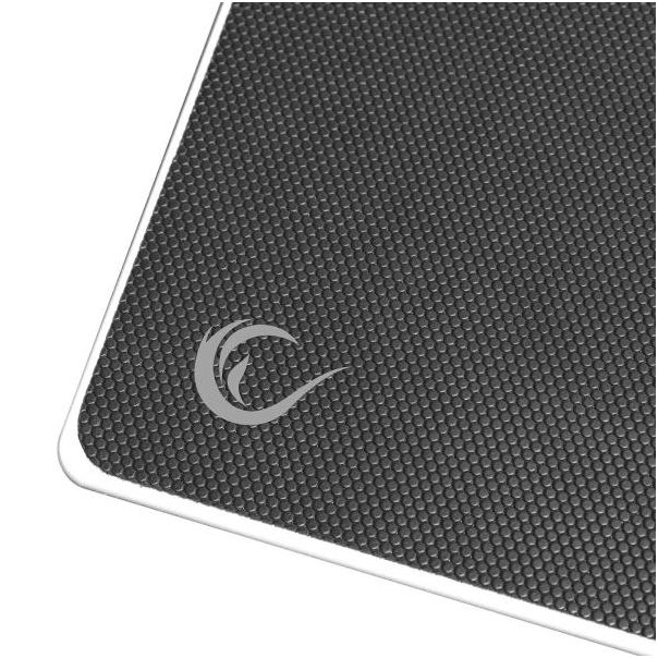 RAMPAGE Podloga za miš Vision L 450x400x3mm staklena crna 42620 - EP3098019