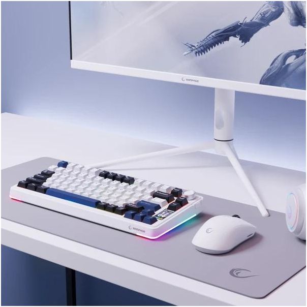 RAMPAGE Gaming Tastatura Wireless Bluetooth QUELL PRO RGB mehanička 42257 - EP3098076