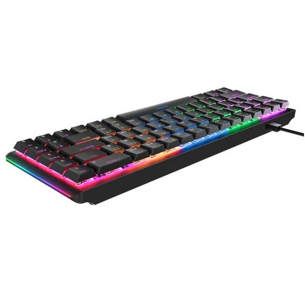 RAMPAGE Tastatura žična gaming REBEL Low Profile mehanička crveni switch 38868 - EP3098112