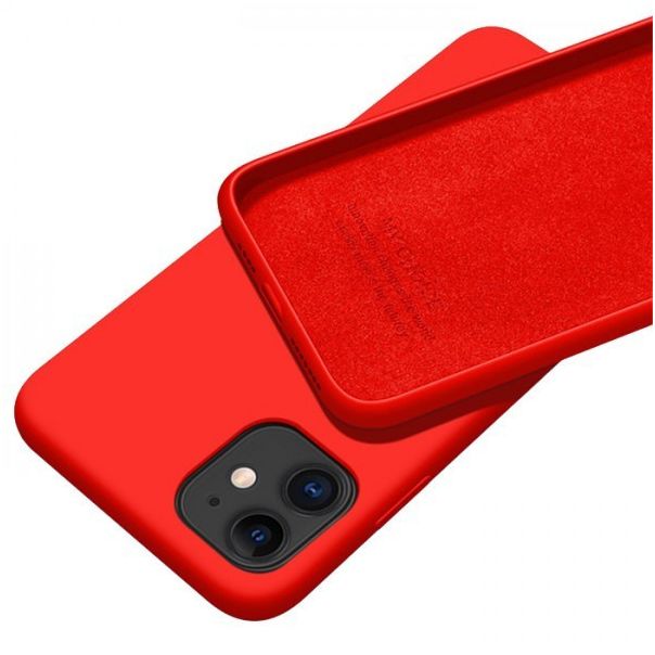 Futrola Soft Silicone Red IPHONE MCTK5- 14 - 44026