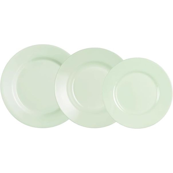 LUMINARC Set tanjira Plumi 18/1, zelena - V9232