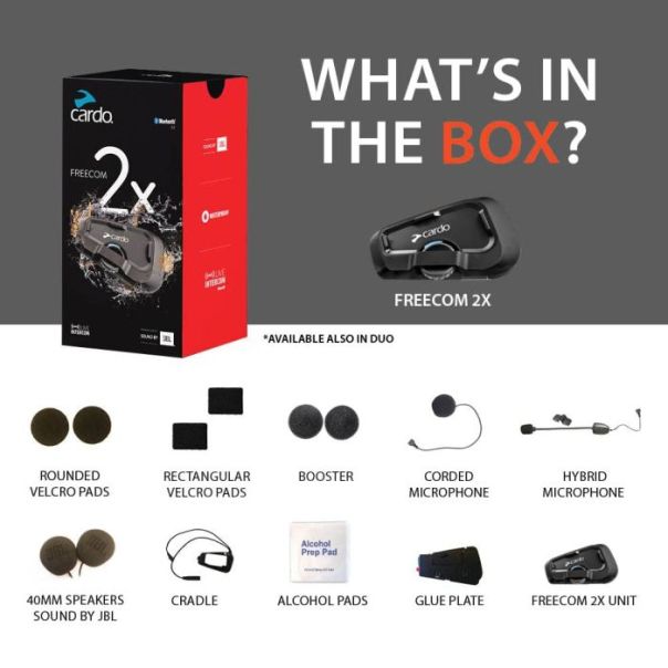 CARDO Freecom 2x single - CARFRC2X003