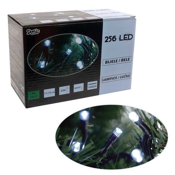 Novogodišnje lampice 256 Led bele - 52-125000