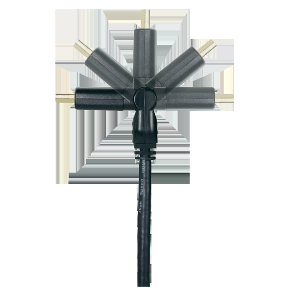 ZED electronic HDMI kabl, 5.0 met, ver. 1.4, 4K, 3D, HEC, HDCP, ARC - HDMI2/5.0 - EP754871