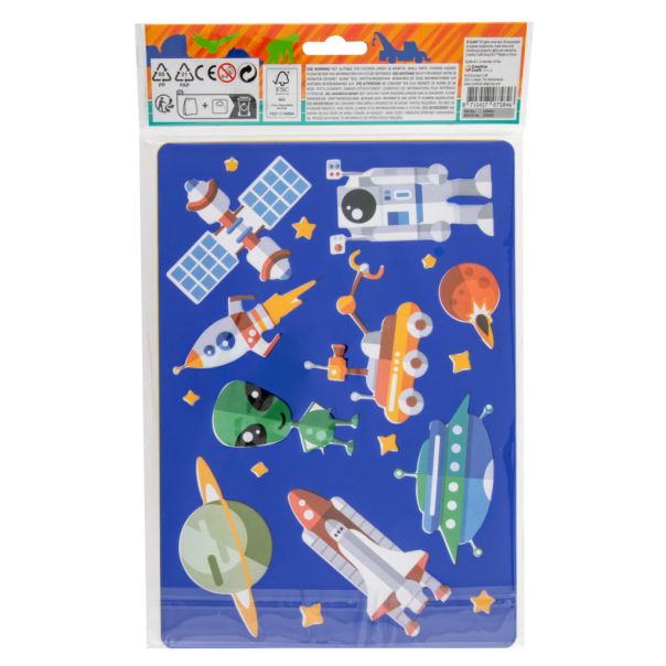 GRAFIX Oblici za crtanje - Vozila i Vanzemaljci - 52109