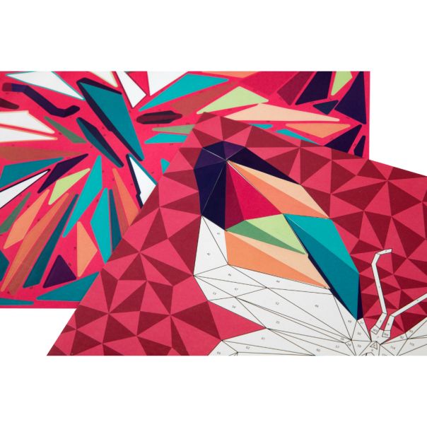 GRAFIX Stikeri po brojevima A4 - 4 strane - Leptir - 52116