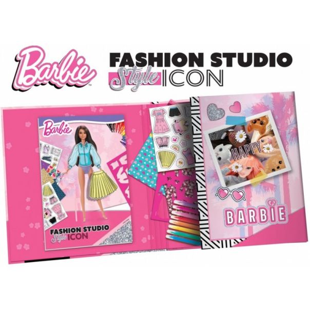BARBIE Sketch book Style icon - fashion studio 12839 - 52180-1