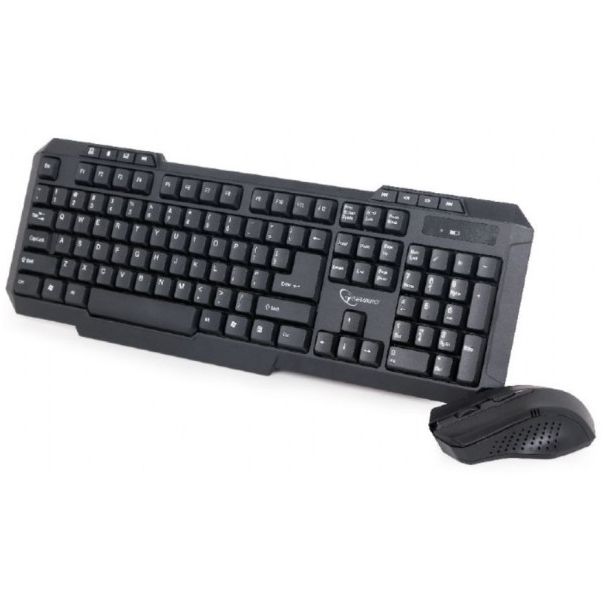 GEMBIRD KBS-WM-02 Gejmerska tastatura US + bezicni mis USB - 17470