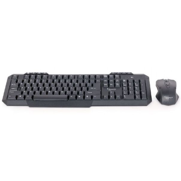 GEMBIRD KBS-WM-02 Gejmerska tastatura US + bezicni mis USB - 17470