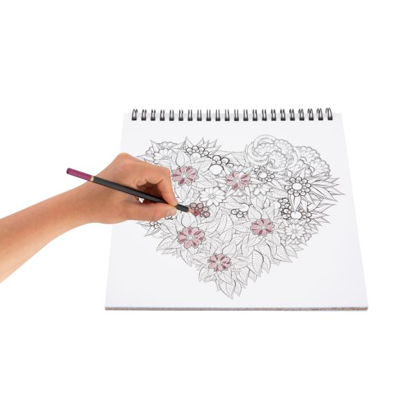 Grafix Bojanka za odrasle Crvena - 52196