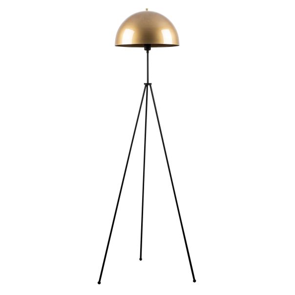 OPVIQ Podna lampa Can NT 113, crna/zlatna - EP3008239