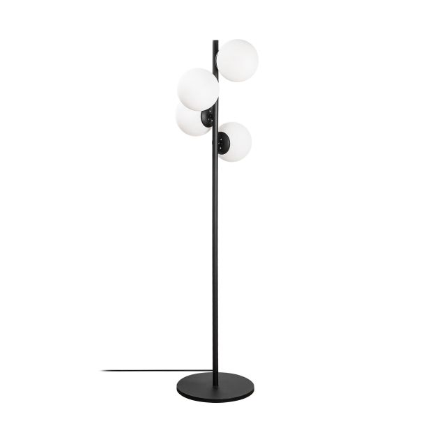 OPVIQ Podna lampa Faze NT-115-1, crna/bela - EP3008248