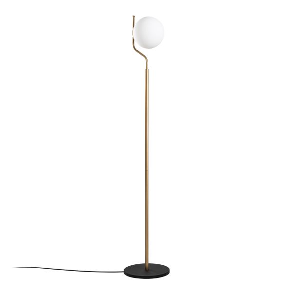 OPVIQ Podna lampa Tulip 13816, zlatna/bela - EP3008254