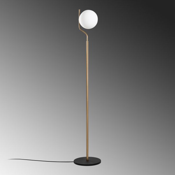 OPVIQ Podna lampa Tulip 13816, zlatna/bela - EP3008254