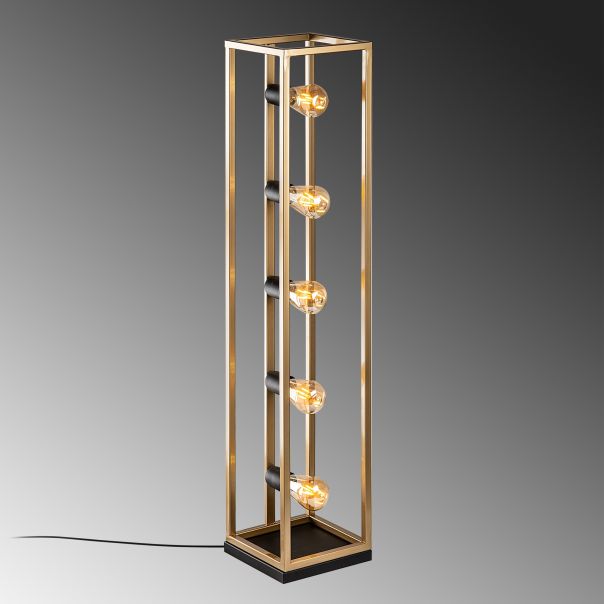 OPVIQ Podna lampa Kafes 13745, zlatna - EP3008257